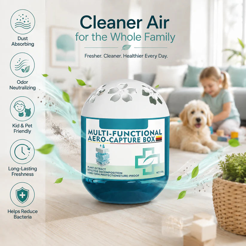 Magic Bead Box for Odor and Dust Removal