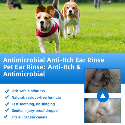 🐶🐱 Ear Cleaner | Relieves Itching in Dogs & Cats 👂