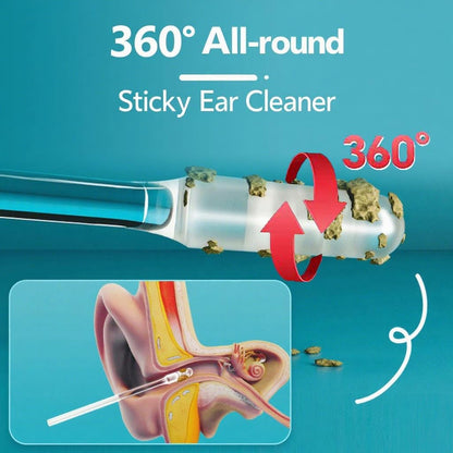 Reusable Adhesive Ear Cleaning Sticks