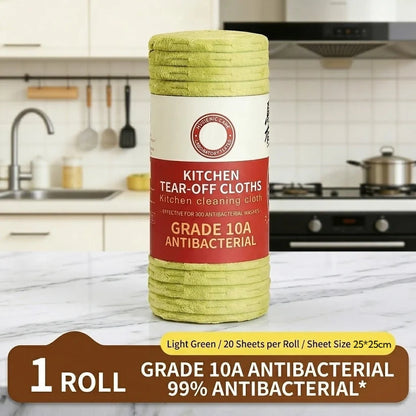 Multipurpose Reusable Tear-Off Cleaning Cloth Roll