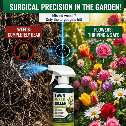 Fast-Acting Natural Weed Killer Spray