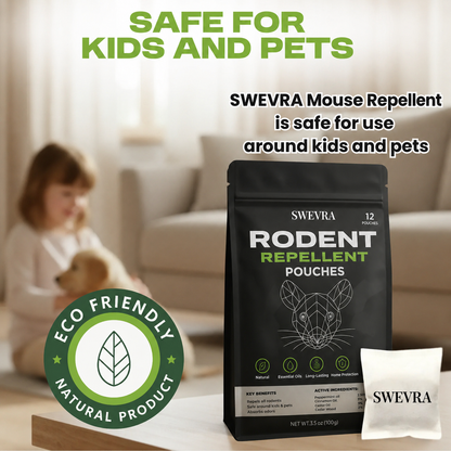 Swevra™ Natural Rodent Repellent Pouches