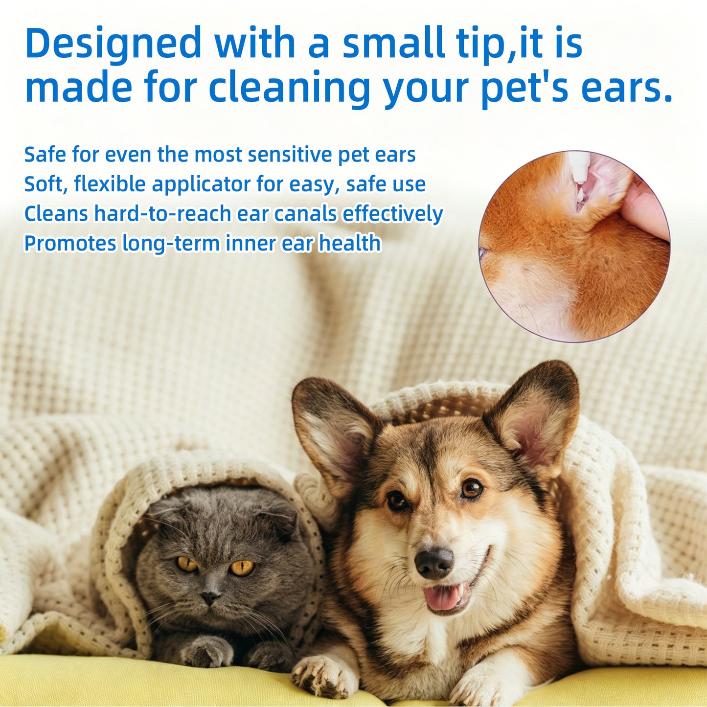 🐶🐱 Ear Cleaner | Relieves Itching in Dogs & Cats 👂