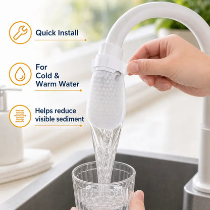 Universal Faucet Filter Bags – Multi-Layer Cotton Filtration