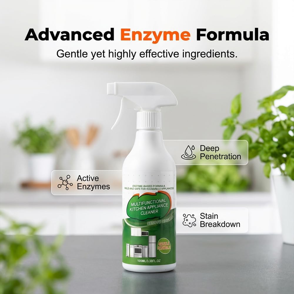 ☀️2026 HOT SALE 30% OFF🌿🧼Multi-purpose enzyme foam cleaner, versatile – Kitchen & Home