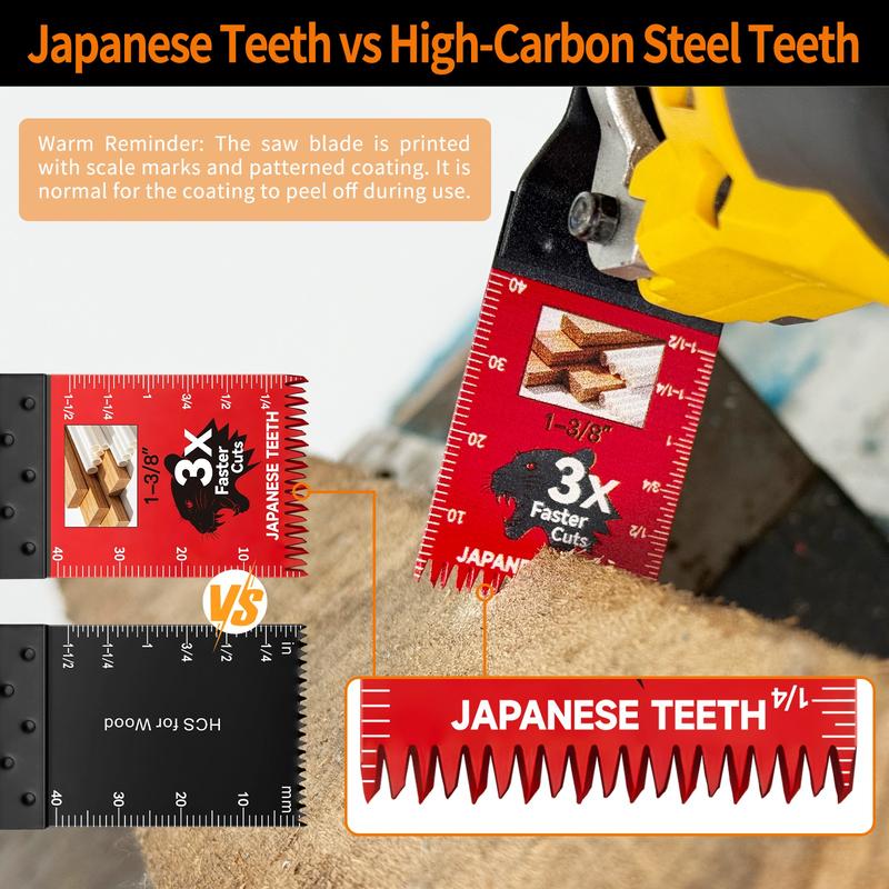 Professional Teeth Oscillating Multi-Tool Blades