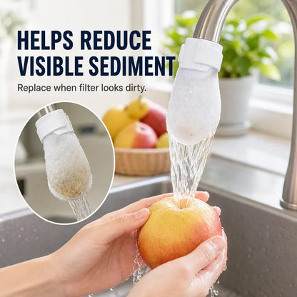 Universal Faucet Filter Bags – Multi-Layer Cotton Filtration