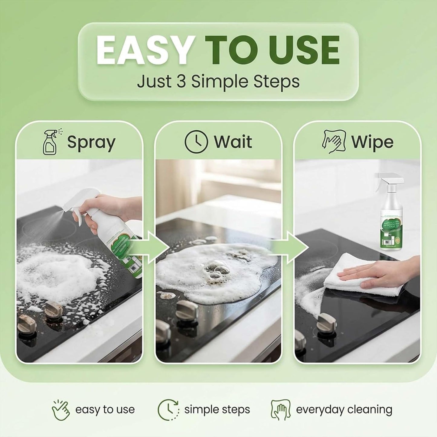 ☀️2026 HOT SALE 30% OFF🌿🧼Multi-purpose enzyme foam cleaner, versatile – Kitchen & Home