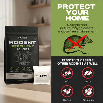 Swevra™ Natural Rodent Repellent Pouches