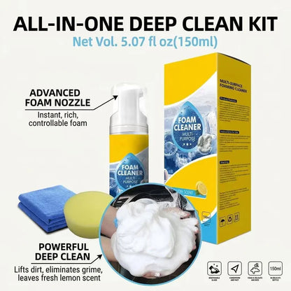 4-in-1 Multi-Enzyme Premium Lemon Fresh Foam Cleaner