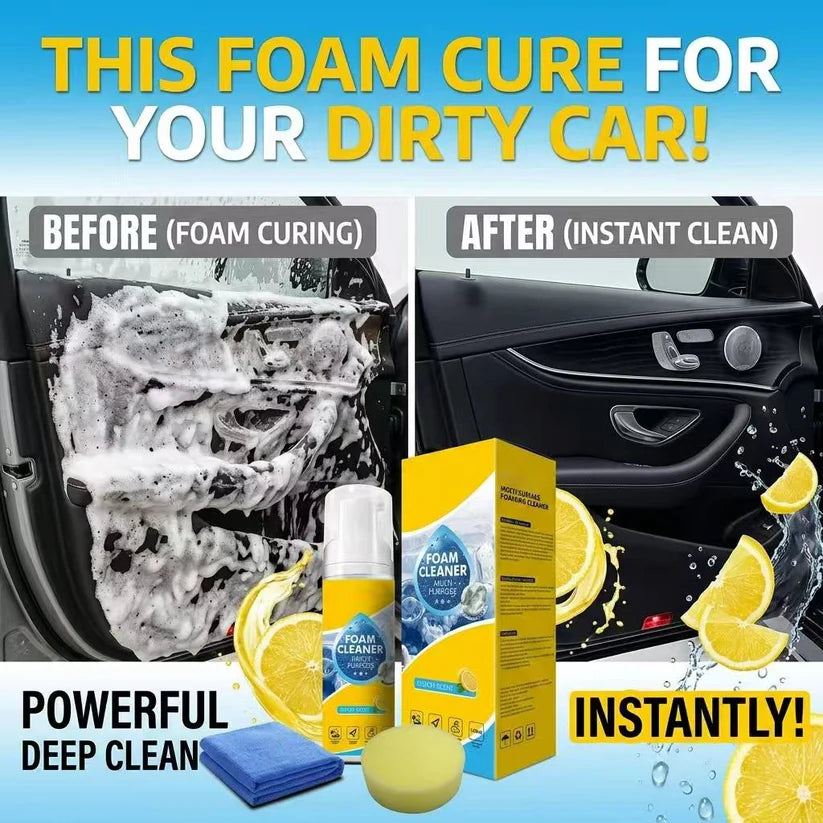 4-in-1 Multi-Enzyme Premium Lemon Fresh Foam Cleaner