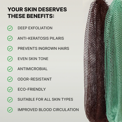 African Exfoliating Net Sponge