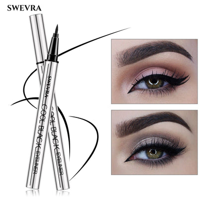 🔥 24-Hour Waterproof & Smudge-Proof Precision Liquid Eyeliner Pen