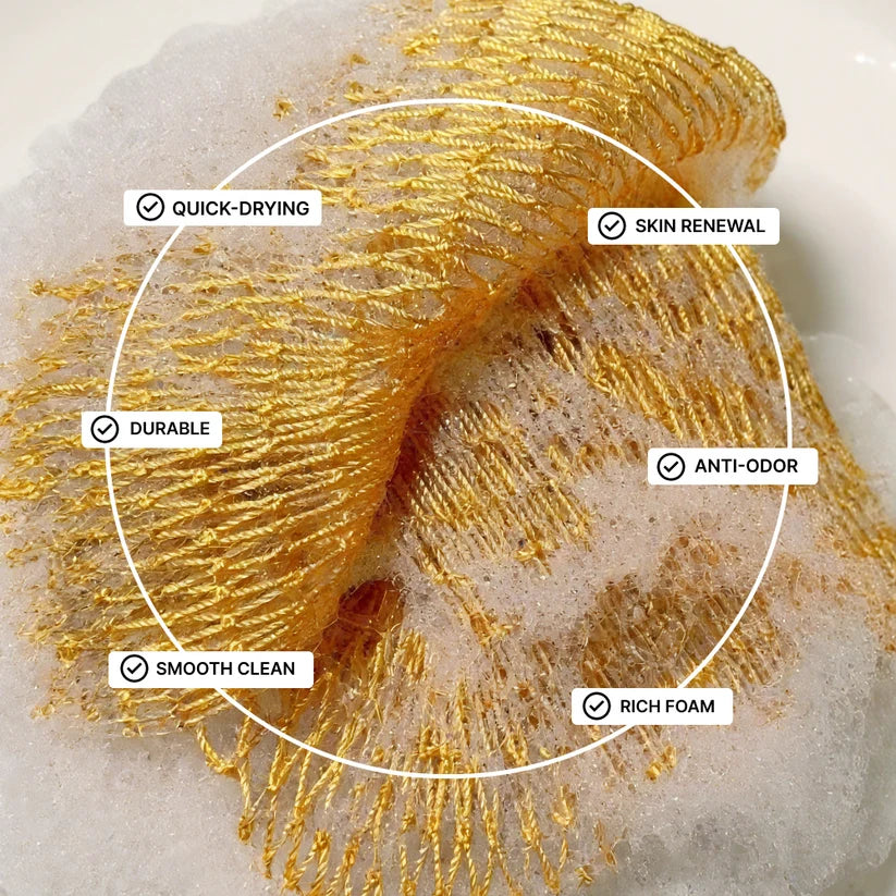 African Exfoliating Net Sponge