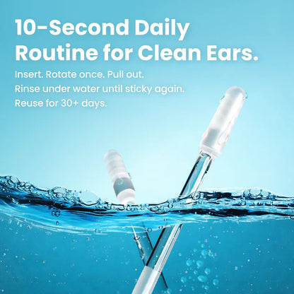 Reusable Adhesive Ear Cleaning Sticks