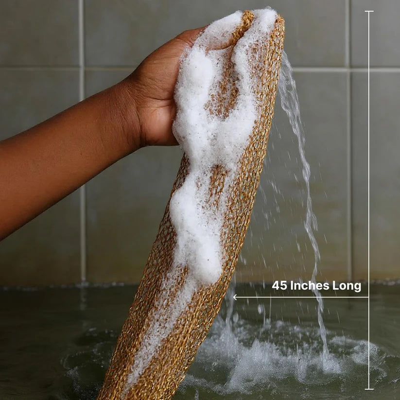 African Exfoliating Net Sponge