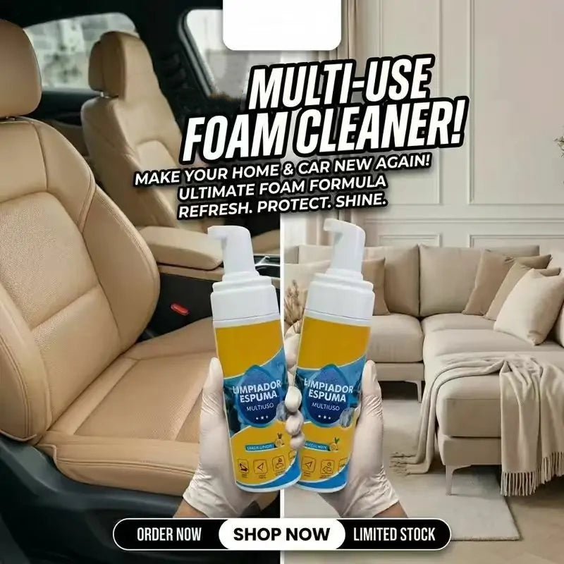 4-in-1 Multi-Enzyme Premium Lemon Fresh Foam Cleaner