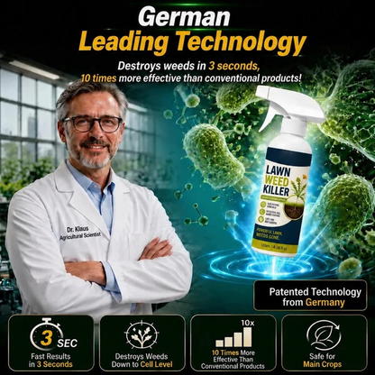 Fast-Acting Natural Weed Killer Spray