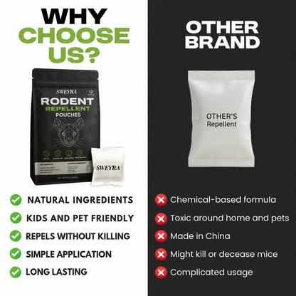 Swevra™ Natural Rodent Repellent Pouches