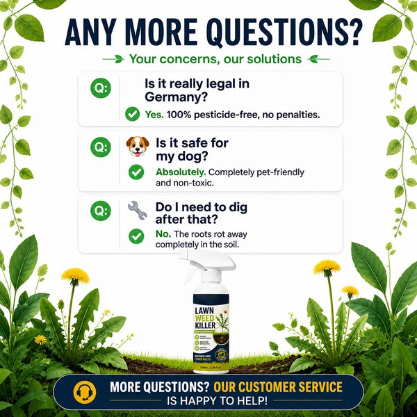 Fast-Acting Natural Weed Killer Spray