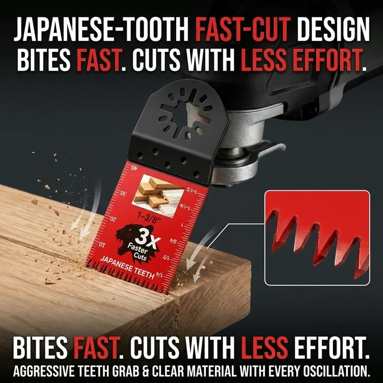 Professional Teeth Oscillating Multi-Tool Blades